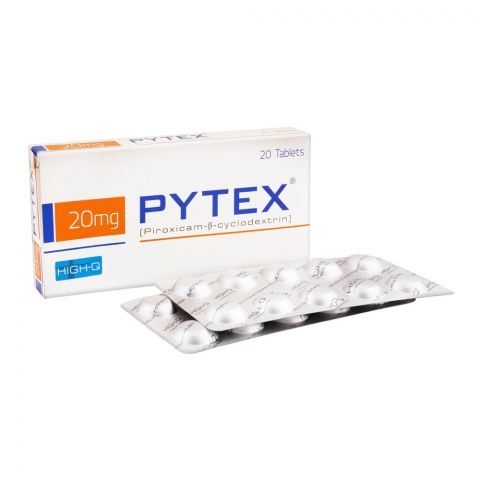 High-Q Pharmaceuticals Pytex Tablet, 20mg, 20-Pack