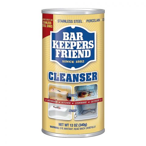 Bar Keepers Friend Cleanser & Polish Powder, 340g