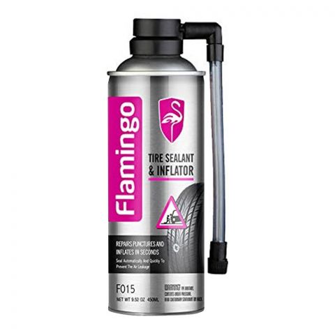 Flamingo Tire Sealant & Inflator, 450ml
