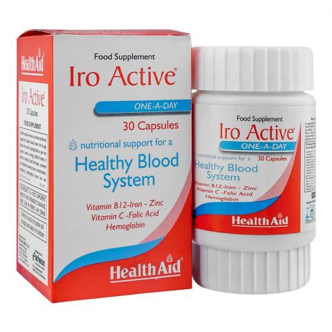 Nutra Zone Healthcare Iro Active Capsule, 30-Pack