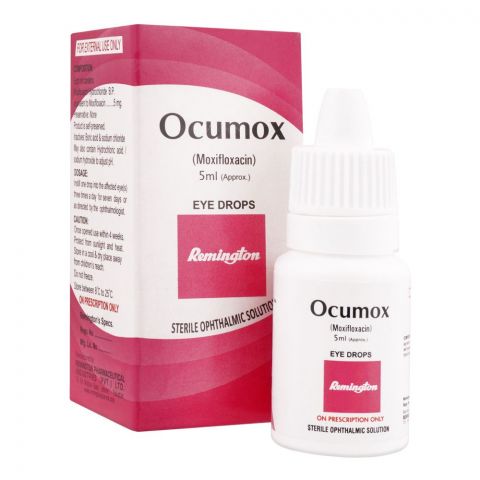 Remington Pharmaceuticals Ocumox Eye Drops, 5ml