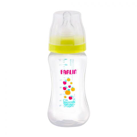 Farlin Mom Fit Anti-Colic PP Wide Neck Feeding Bottle, 3m+, 270ml, AB-42011-B