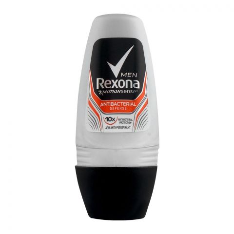 Rexona Men Motion Sense Antibacterial Defense 48 Hours Anti-Perspirant Roll On, 50ml