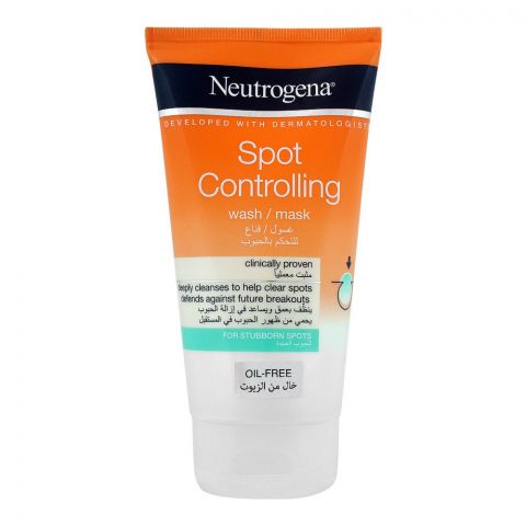 Neutrogena Spot Controlling Face Wash/Mask, Oil-Free