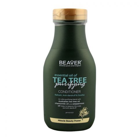 Beaver Essential Oil Tea Tree  Purifying Conditioner 350ml