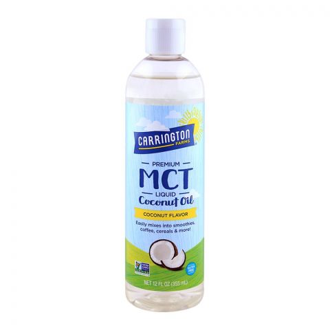 Carrington Farms Premium MCT Coconut Oil 12oz