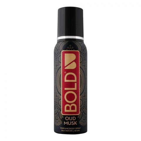 Bold Oud Musk Perfumed Body Spray, 120ml