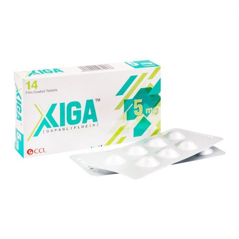 CCL Pharmaceuticals Xiga Tablet, 5mg, 14-Pack