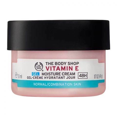 The Body Shop Vitamin-E Moisture Skin Cream Gel, Normal/Combination, 50ml