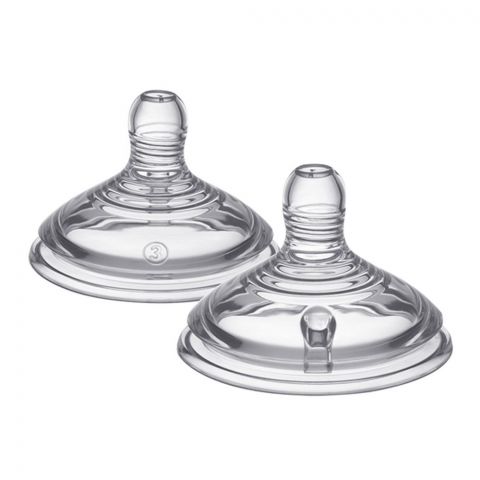 Tommee Tippee 6m+ Fast Flow Closer To Nature Teats 2-Pack- 421124/38