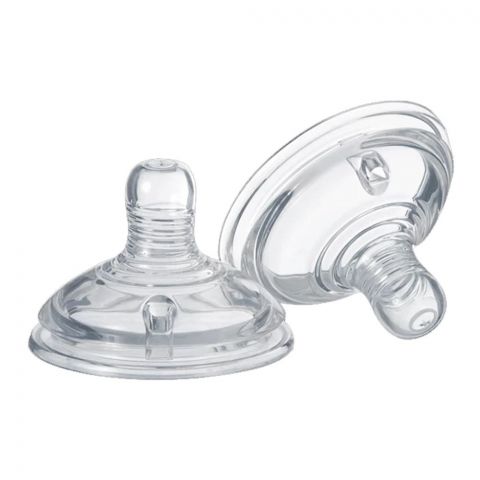 Tommee Tippee Closer To Nature Fast Flow Teats 2-Pack 6m+ - 422142/38