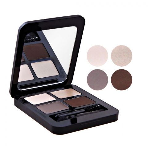 J. Note Total Look Brow Kit, 03 Brunettes