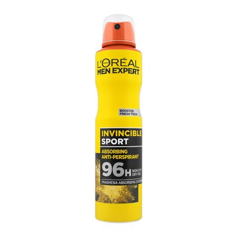 L'Oreal Paris Men Expert Invincible Sports Anti-Perspirant Deodorant Spray, 250ml