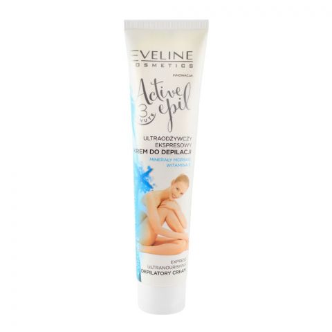 Eveline Active Epil Sea Minerals + Vitamin E Depilatory Cream 125ml