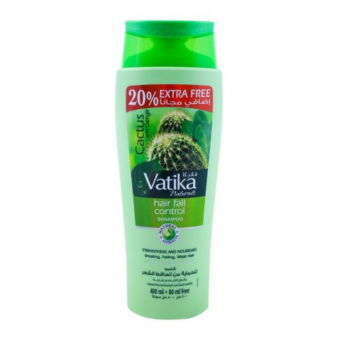 Dabur Vatika Hairfall Control Shampoo, Cactus And Gergir 400ml