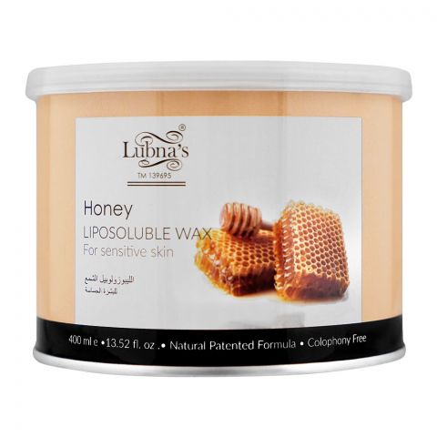 Lubna's Honey Liposoluble Wax, For Sensitive Skin, 400ml