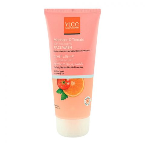 VLCC Natural Sciences  Mandarin & Tomato Natural Fairness Face Wash 150ml