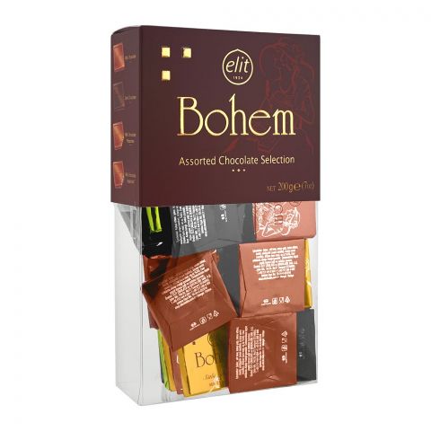 Elit Bohem Assorted Chocolate Selection, 200g