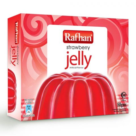 Rafhan Strawberry Jelly Powder 80g
