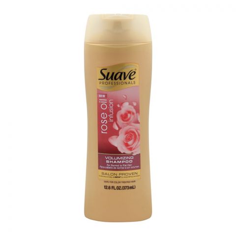 Suave Professionals Rose Oil Infusion Volumizing Shampoo, 373ml