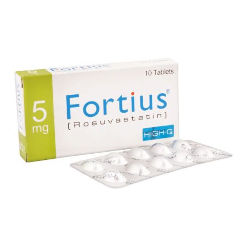 High-Q Pharmaceuticals Fortius Tablet, 5mg, 10-Pack