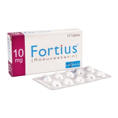 High-Q Pharmaceuticals Fortius Tablet, 10mg, 10-Pack
