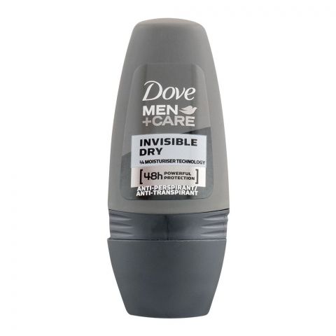 Dove Men + Care Invisible Dry Anti-Perspirant Roll On, 50ml