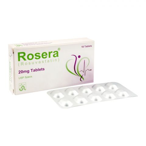 Sami Pharmaceuticals Rosera Tablet, 20mg, 10-Pack