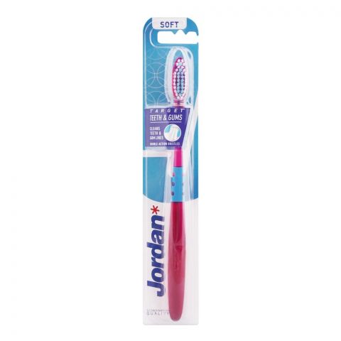 Jordan Target Teeth & Gums Toothbrush Soft, 10243