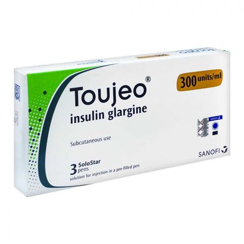 Sanofi-Aventis Toujeo Insulin Glarine, 300Units/ml