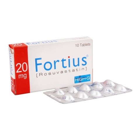 High-Q Pharmaceuticals Fortius Tablet, 20mg, 10-Pack