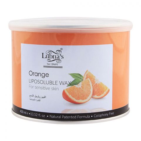 Lubna's Orange Liposoluble Wax 400ml