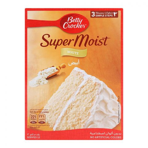 Betty Crocker Cake Mix White 500gm