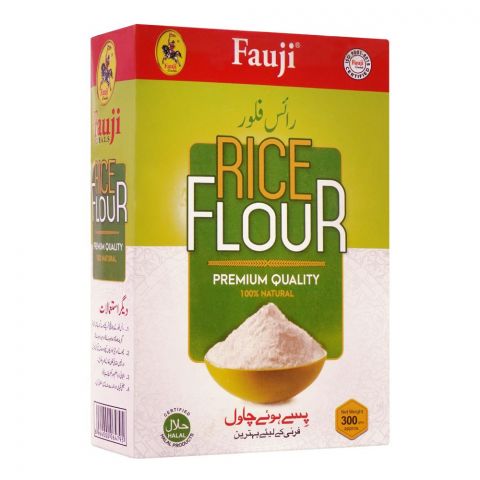 Fauji Rice Flour, Premium Quality 100% Natural, 300g
