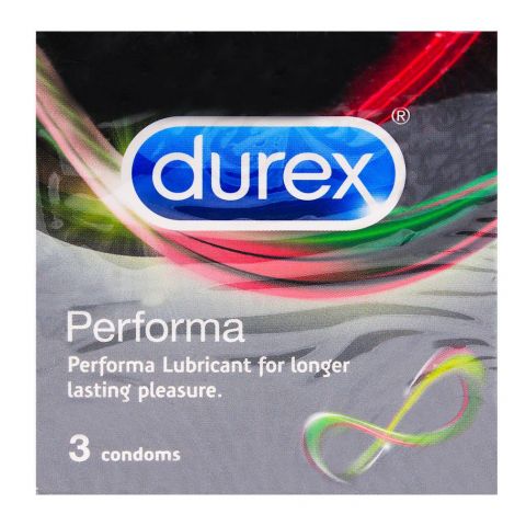 Durex Performax Lasting Pleasure Condom 3-Pack