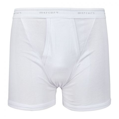 Mercury Men's Trunk Underwear, White