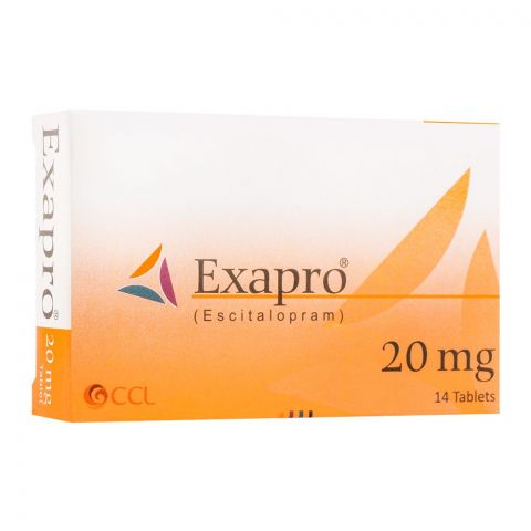 CCL Pharmaceuticals Exapro Tablet, 20mg, 14-Pack