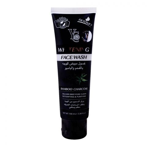 YC Whitening Bamboo Charcoal Face Wash