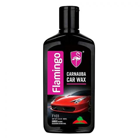 Flamingo Carnauba Car Wax, 300ml