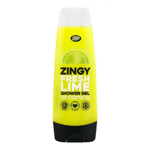 Boots Zingy Fresh Lime Shower Gel, 250ml