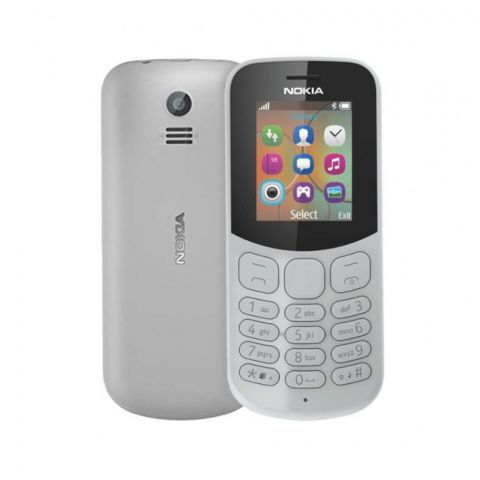 Nokia 130 Mobile Phone, TA-1017 DS, Grey