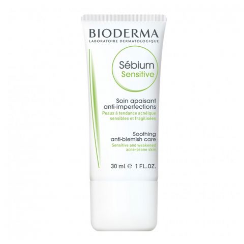 Bioderma Sebium Sensitive, Soothing Anti-Blemish Care, 30ml