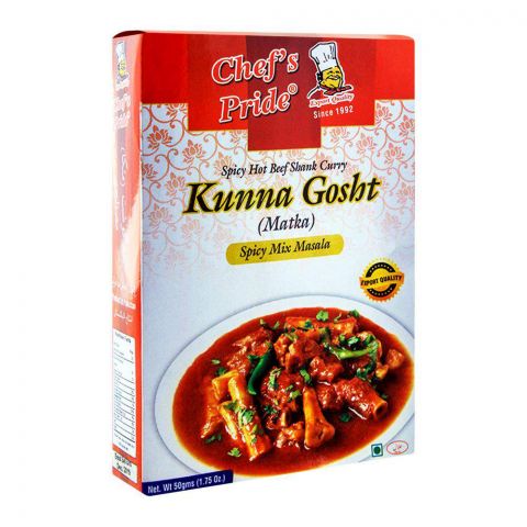 Chef's Pride Achar/Kunna Gosht Masala, Spice Mix, 50g