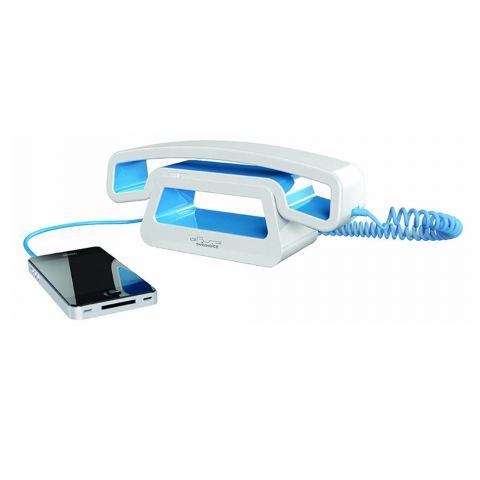 SwissVoice ePure Mobile Corded Handset, Blue, CH01