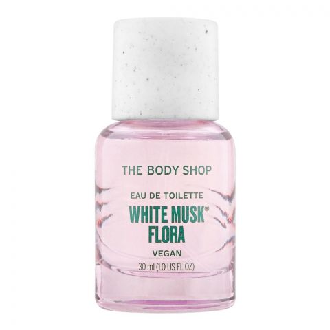 The Body Shop White Musk Flora Eau De Toilette, Vegan, 30ml