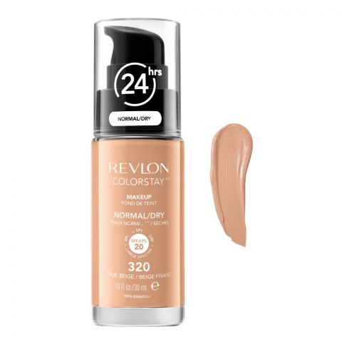 Revlon Colorstay Makeup Normal Skin Foundation, 320 True Beige