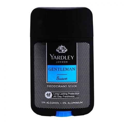 Yardley Gentleman Suave Deodorant Stick, 0% Alcohol, 50ml