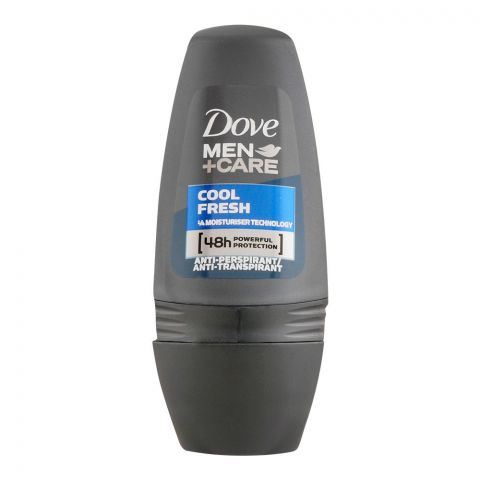 Dove Men + Care Cool Fresh Anti-Perspirant Roll On, 50ml