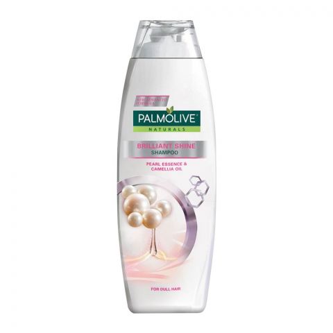 Palmolive Naturals Brilliant Shine Shampoo, Per Essence & Camellia Oil, For Dull Hair, 180ml