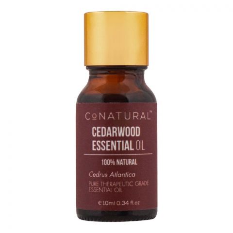 CoNatural Cedarwood Essential Oil, 10ml